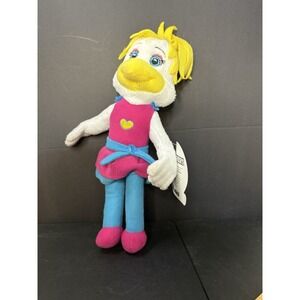 Helen Henny Chuck E. Cheese Pizza Girl 11" Soft Plush Doll New With Tags